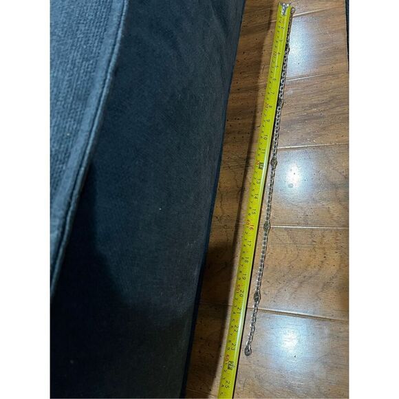 Gucci silver tone interlocking g chain link necklace unisex - Picture 6 of 7